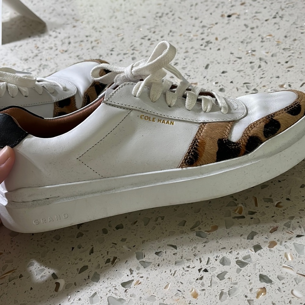 Cole haan sneakers worn once!